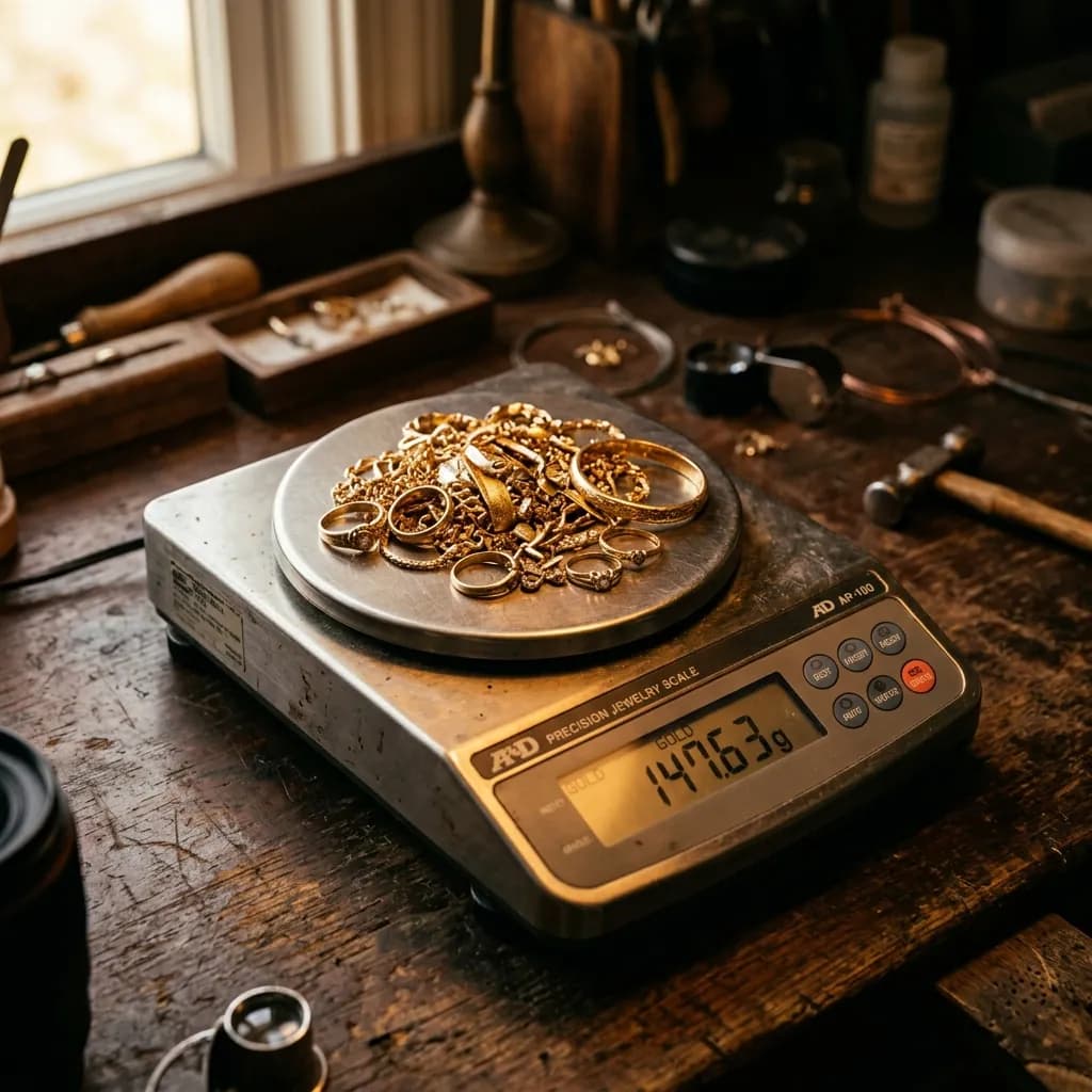 Auch defekter Schmuck ist bares Geld wert