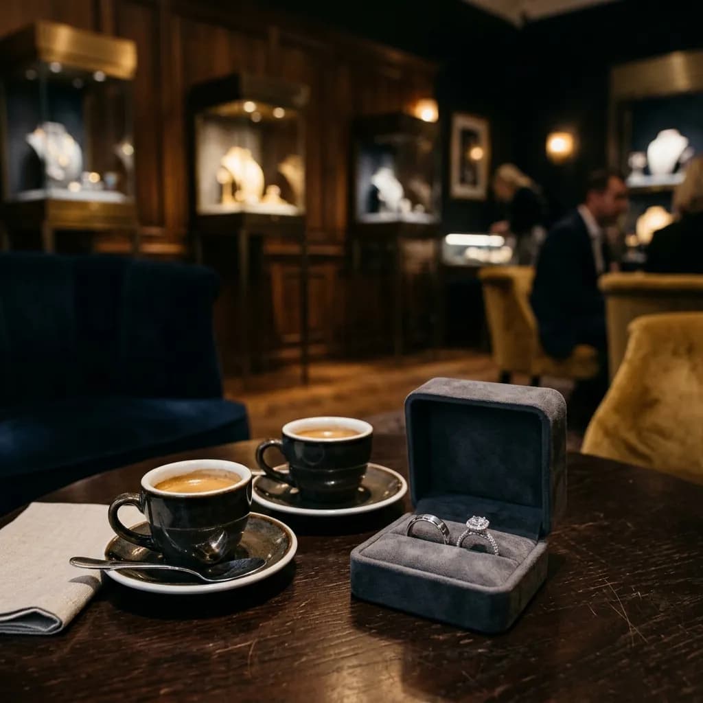 Private Trauring-Lounge bei Goldhaus Linzgau in Pfullendorf